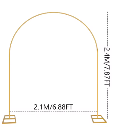 ARCHE METALIQUE DECO